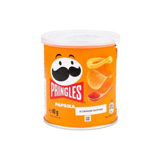 Чипси «Pringles» зі смаком паприки, 40г