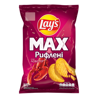 Чіпси Lays лобстер 100 грам