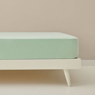 Bajera Punto Algodón Kinbi Agua Marina cama 80-90cm