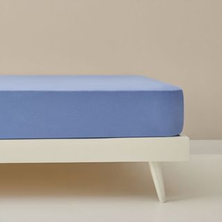 Bajera Punto Algodón Kinbi Azul Claro cama 80-90cm
