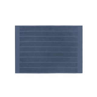 Alfombra Baño Algodón Egipcio Nilo Azul Azulon 50x70 cm