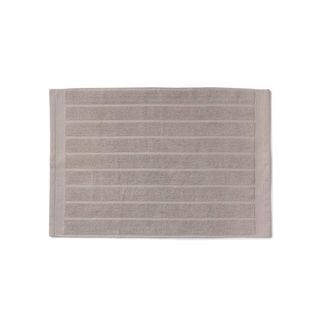 Alfombra Baño Algodón Egipcio Nilo Gris 50x70 cm