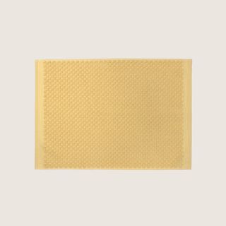 Alfombra Baño Algodón Bambú Sublim Amarillo 50x70 cm