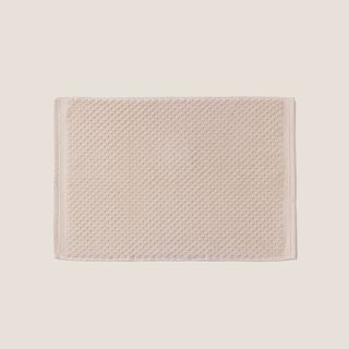 Alfombra Baño Algodón Bambú Sublim Gris Piedra 50x70 cm