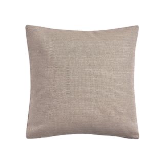 Funda Cojín Hilo Tintado Petra Marron Beige 45x45 cm