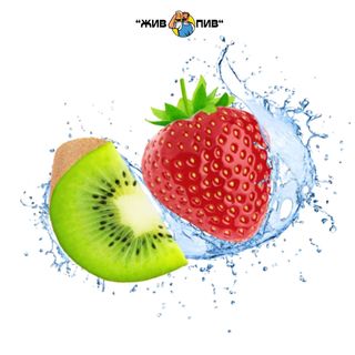 Сидр ківі з полуницею