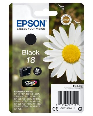 Cartucho Epson Negro Xp-102/205/305/405 C13T18014012 (EP1680)