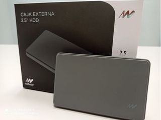 Caja Externa Hdd 2.5" Rubber Netway Sata Usb 3.0 Gris (NW3561)