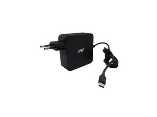 Adaptador Corriente Universal Netway 65W Tipo C Negro (NW3549)