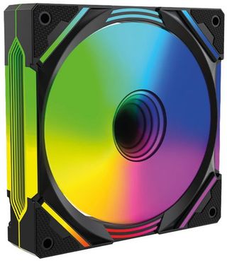 Venitlador Netway Mirror  12Cm Black 5V Argb+Pwm (NW3716)