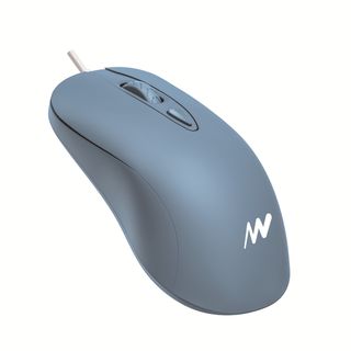Ratón Netway - Mouse Óptico, Usb, 2400 Dpi, Bp700 Azul (NW3638)