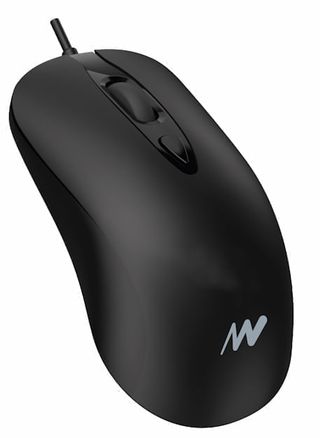 Ratón Netway - Mouse Óptico, Usb, 2400 Dpi, Bp700  Negro (NW3640)