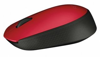 Raton Logitech Inalambrico M171 Rojo/Negro (LOG1120)