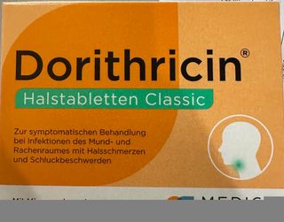 დორიტრიცინი ტაბლეტი საწუწნი #20   Doritrocin lozenges tab #20