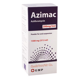 აზიმაკი 200მგ/5მლ ფხვ სუსპენზი   Azimac susp 200mg/5ml 37.5ml in vial #1