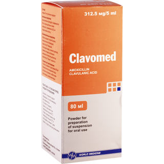 კლავომედი 312.5მგ/5მლ 80მლ   Clavomed susp 312.5/5ml 80ml #1