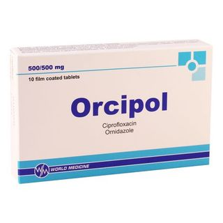 ორციპოლი 500მგ/500მგ #10   Orcipol tab 500mg+500mg #10