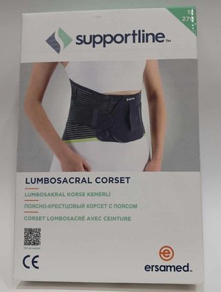 სუპორტლაინი SL-270 XXL ლუმბალური კორსეტი 26 სმ ღვედით 0161