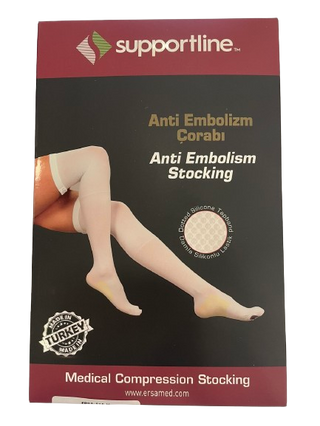 სუპორტლაინი ERSA-516 XL ტრომბის საწინააღმდეგო მაღალი წინდა 3583