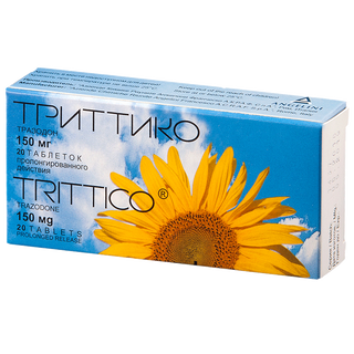 ტრიტიკო 150მგ ტბ #20   Trittico tab 150mg #20