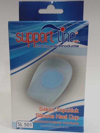 სუპორტლაინი SL-501 L სილიკონის ქუსლის თასი 0635