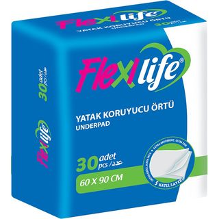 ფლექსი ლაიფ  ზეწარი 60*90სმ #30 ცალი 2335   Flexi life cloth 60*90 cm #30
