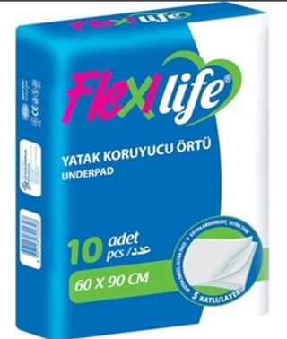 ფლექსი ლაიფ ზეწარი 60*90სმ #10 ცალი 2328   Flexi life cloth 60*90 cm #10