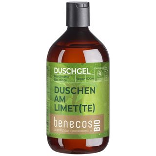 BENECOS BIO bio tuš gel mint organic lime 500 ML