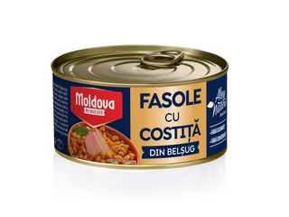 MOLDOVA IN BUCATE FASOLE CU COSTITA 300 G