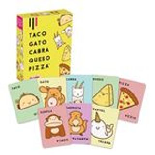 Taco Gato Cabra Queso Pizza Juego Cartas-80909