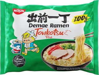 Nissin Demae ramen s okusom Tonkotsu, 100 g