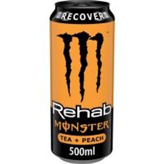 Bebida energética Rehab melocotón MONSTER, lata 50 cl