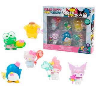 Hello Kitty & Friends Pack 6 Figuras-HKT11000