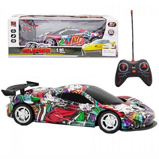 Super Cars Coche R/C Grafiti Escala 1:16-20/2353