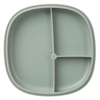 Plato de silicona 2 en 1 con compartimentos extraíbles Menta-BB00836U
