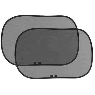 Parasol adherente ventana auto negro ( 2 uds)-2329