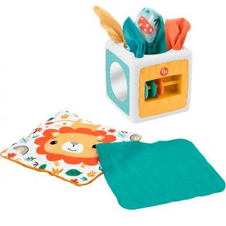 Cubo Sensorial Pañuelos Divertidos-HML64