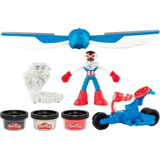 PLAY-DOH - Plasticina Marvel Capitao America Moto-Serra