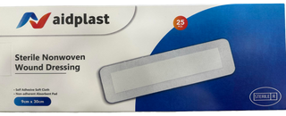 აიდპლასტი ჭრილობის სტერილური საფენი 9*30 0874   Aidplast Sterile Wound Dressing 9*30 0874