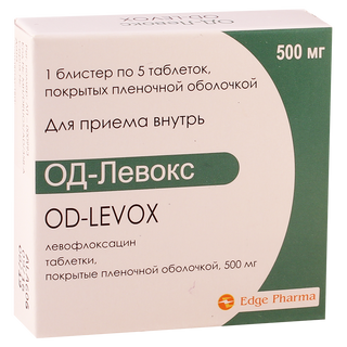 ოდ-ლევოქსი ტაბლეტი 500მგ #5   Od-Levox tab 500mg #5
