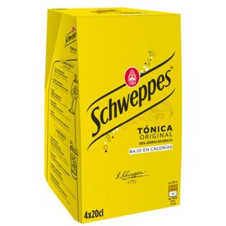 Schweppes Tónica Original Pack 4x200ml