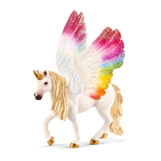 Figura de Unicornio Arcoíris Alado-70576