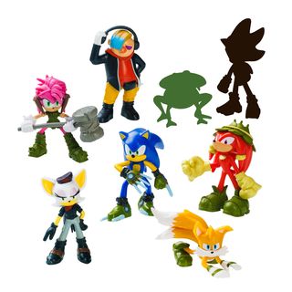 Sonic Pack de 8 Figuras Surtido Caja Deluxe-6411/2004
