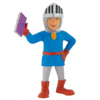 Figura Sant Jordi con Libro PVC-Y97308