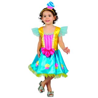 Disfraz Pastelito Niña Talla 3-4 años-92515/XS