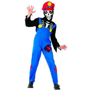 Disfraz de Fontanero Malvado Talla 4-6 Años-98654/S