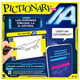 Pictionary vs Inteligencia Artificial Juego Mesa-HYH80