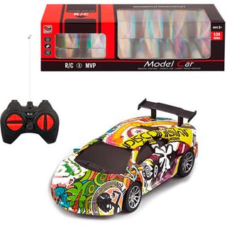 Coche Model Car Grafiti R/C Escala 1:24-22/1392
