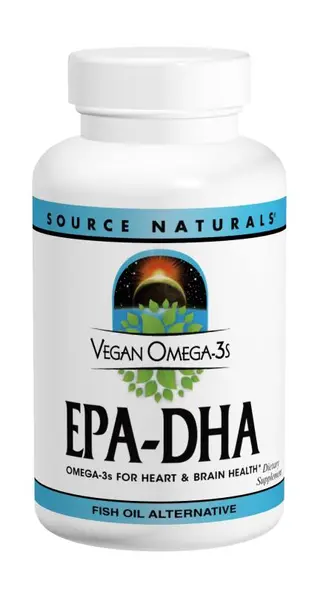 SOURCE NATURALS VEGAN OMEGA-3s EPA-DHA 300MG 30 SOFTGELS #SN2458