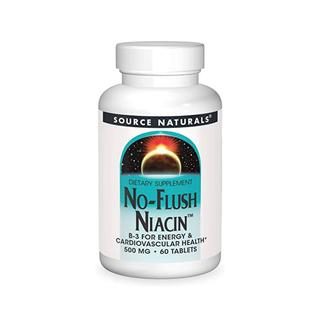 Source Naturals No-Flush Niacin Tablets, 60 Count